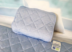 Ultra-Cool Sensation Dual-Sided Flannel Anti-Slip Sweat-Absorbing Quick-Dry Pillow Towel Cool Feeling Pillow Pad Single Use