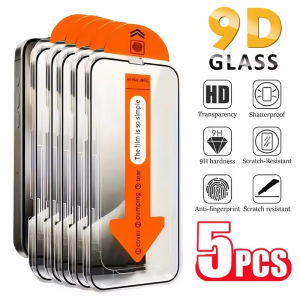 5Pcs Easy Install Screen Protector For Samsung S26 Ultra S24 FE S25 S23 Plus A57 A56 A55 5g A16 A17 A37 A36 A26 A27 A07 Glass