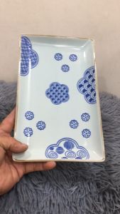 DĨA CHỮ NHẬT 25x2.5 CM - GỐM SỨ CƯỜNG PHÁT - HÀNG VIỆT NAM CHẤT LƯỢNG CAO