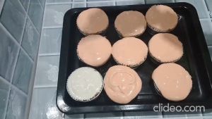 12 buah Cetakan Roti Kukus/Cetakan Bolu kukus / Cetakan kue apem/Cetakan Bolu Mangkok/Cetakan kue kukus/loyang bolu kukus kecil