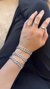 Gelang Rantai Sisik Naga - Asli Perak 925 - Perhiasaan Mewah Anti Karat