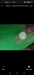 Chicken screen green net chicken net 3ft x 15 meters good for fence and poultry and gardening materials