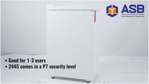 IDEAL 2445 S 4mm Heavy Duty Paper Shredder Straight Cut -21 Sheets (35 Liters) (30 min non stop Strip Cut 2445S Mesin Penghancur Kertas Mesin Perincih