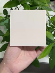 Ultra-thin Mirror Acrylic Home Switch and Socket Panel 1-Gang 5-Hole Type 86
