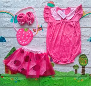 BAJU BAYI  Perempuan 0 6 bulan Cewek SETELAN JUMPER perempuan cewek 1 paket Akikah pesta Formal NEWBORN baru lahir pakaian bayi perempuan set rok tutu lucu gemes cantik  murah bayi perempuan Free Bandana sepasang sepatu  2 3 4 5 6 7 8 bulan Kekinian viral