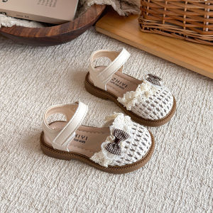 Summer New Breathable Soft Sole Lace-up Childrens Sandals