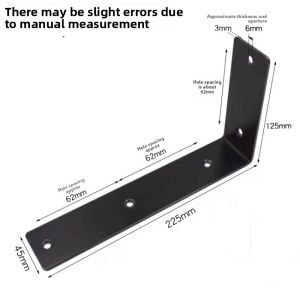 FULAIAN | 90 Degree SUS304 Stainless Steel Triangle Support Bracket