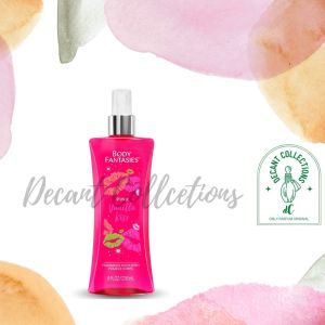 Parfum Wanita Original Body Fantasies Signature Pink Vanilla Kiss Fantasy by Parfums De Coeur for Women