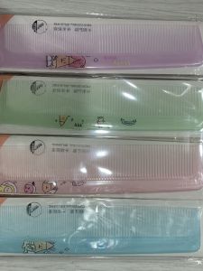 Wide-Toothed Plastic Comb Wooden Handle Hair Brush Density Variety Store-Only Cherry Wood Comb Personal Hygiene Tool