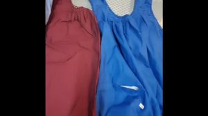 เสื้อคอกระเช้าผู้ใหญ่ เสื้อถัก มีกระเป๋า เสื้อผู้สูงวัย ใส่อยู่บ้านไม่ร้อน