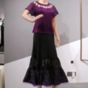 ชุดเต้นรำบอลรูม ชุดเต้นรำสมัยใหม่ ชุดเต้นรำมาตรฐานแห่งชาติ ชุดฝึกซ้อมเต้นรำ ชุดกระโปรงสวิงขนาดใหญ่ ชุดแขนสั้น ชุดเต้นรำ