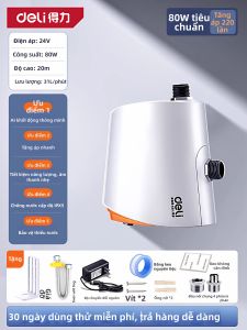 deli | Bơm Áp Suất Toilet Thông Minh Tự Động Ít Ồn