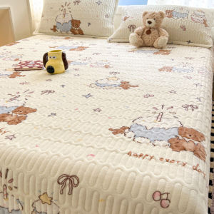 Kiss Dear | Thick Flannel Quilted Bedding Set