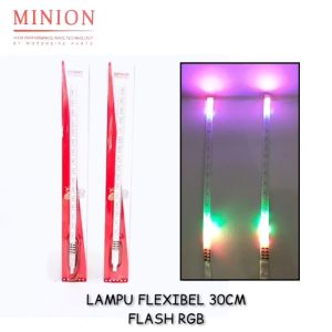 Lampu Running Alis Led Flexibel 30cm Nyala Flash RGB Alis Kolong