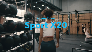 Soundcore Sport X20 Earbuds with True Wireless Workout Rotatable Extendable In-Ear Hooks