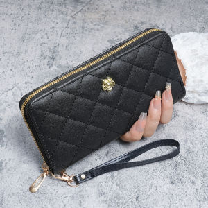 New Europe and the United States luxury fresh fragrance ladies wrist wallet card multi-card ladies cross-border mobile phone bag