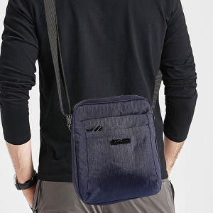 New Oxford Cloth Mens Large Capacity Casual Crossbody Bag Commuter Postal Trendy Backpack Single Shoulder Bag Leisure Slung