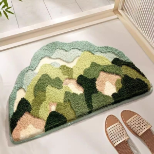 Cartoon Floor Mat & Anti-Slip Bathroom Carpet