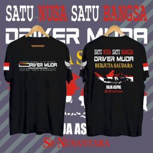 KAOS TSHIRT BAJU DISTRO DRIVER MUDA BERJUTA SAUDARA