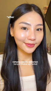 [PAKET 3PCS] SCORA Sheer Glow Tone Up Cream 30g - Mencerahkan Secara Natural