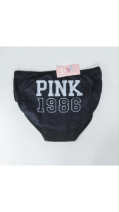 กางเกงชั้นในผู้หญิง ด้านหน้าสีพื้น ด้านหลังสุ่มลายการ์ตูน ผ้านุ่ม ใส่สบาย ราคาถูก เลือกได้แต่สีพื้น