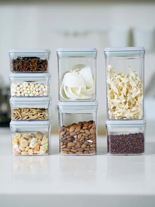 {SG Seller} ANKOU AirTight Milk Powder Container - Circle (350ml/800ml/ 1500ml/ 2000ml)