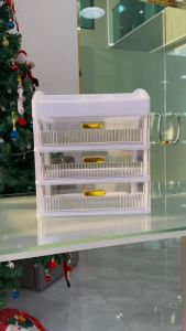 ชุดเครื่องสำอางของ HEINO กว้าง 27.6 กม กล่องเก็บเครื่องสำอาง ด้ามจับสีทอง มีลิ้นชัก กันฝุ่น เสริมสร้างความสะอาดในการเคลื่อนไหวของคุณ คุณอาจสนใจ: