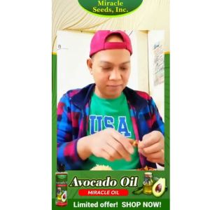 Avocado Oil Miracle Oil l Natural Pain Relief for Gout Migraine Skin Issues & Body Pain in All Ages l 1 Bottle - 60ml