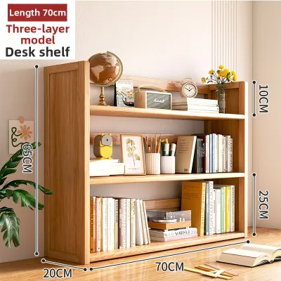 Multi-layer Simple Desktop Bookshelf Organizer