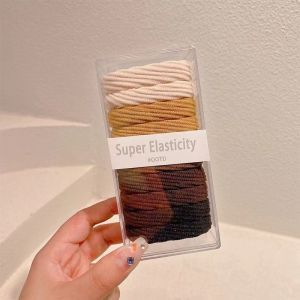 High Elasticity Hair Ties for Women Durable Summer Hair Accessories Simple Hair Bands by Shiya Resistant to Deformation