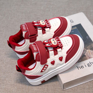 ATONGMU | Soft Bottom Spring New Design Girls Red Sneakers