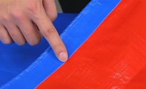 PE 0.32mm Tarpaulin Rainproof Sunblock Cloth Tape Edge Double-Coated Canvas Outdoor Awning Garden Plant Anti-Sunshade Tarp