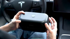 Spigen Tesla Model 3 2023 2024 Highland and Model Y Lifting Jack Pads Premium Protection with Storage Case Designed for Tesla Model 3 2023 2024 Highland/Y/S/X Accessories