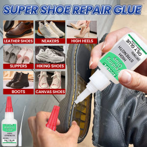 LOOLIFL50g Shoe Glue - Professional Grade Clear Waterproof Quick Drying Ideal for Hiking Boots Sneakers Sandals and More