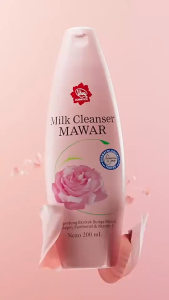 MAKE BEAUTY - VIVA MILK CLEANSER MAWAR 100ML - MILK CLEANSER VIVA MAWAR 100ML