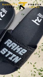 Rakestin - Sandal Slop Slide Pria Wanita Casual Kekinian Sandal Slip On Selop Original