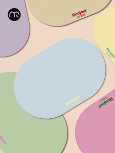 Absorbent Quick-Dry Bathroom Mat Soft Diatom Mud Material Slip-Resistant Toilet Entrance Floor Rug Home Decorative Oval Mat