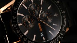 PENGIRIMAN INSTANT -- Jam Tangan pria skmei 9253 crono aktif water resist original