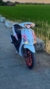 MIO SPORTY FLOWER DECALSMIO SPORTY INDO DECALSMIO SPORTY TRANSPARENT