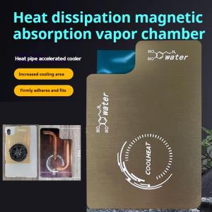 Vapor Chamber Plate for Mobile Cooler Increases Heat Dissipation Area Aluminum Sheet with Magnet Thermally Conductive Adhesive