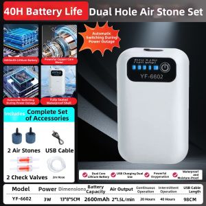 YAFENG | Silent Portable Fishing Oxygen Pump USB Charging