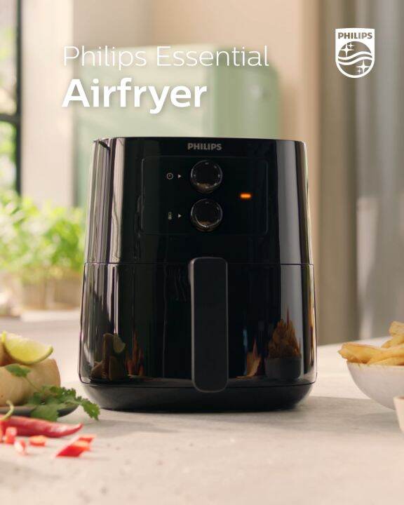 PHILIPS 4.1L 12-in-1 Air Fryer HD9200/91 - Rapid Air, Fry, Bake, Grill ...