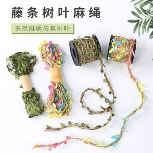 Dây Leo Bí Xanh Lá Cây Nhiều Màu Sắc Thủ Công DIY Vật Liệu Treo Trang Trí Tường Dây Rơm Thủ Công DIY Phụ Kiện