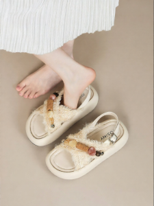 Josiny | Thick Sole Slipper Sandals for Women