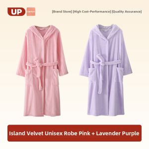 UPcosy | Water Absorbent Bathrobe Men Youth Couples Four Seasons Autumn Winter