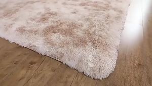 VIKAMA 50x80cm Red Wedding Carpet Plush Bedroom Bedside Blanket Proposal Valentines Day Party Decoration Welcome Doormat
