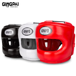 Boxing HeadgearMMA Training Adjustable PaddedMuay Thai HelmetKickboxing Sparring Martial Arts KarateTaekwondo Equipment