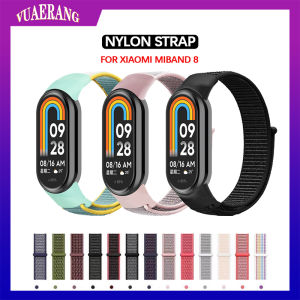 VUAERANG New Nylon Loop for Xiaomi Mi Band 8 Smartwatch Wristband Sports Correa Breathable Replacement Bracelet Strap Suitable for Miband 8