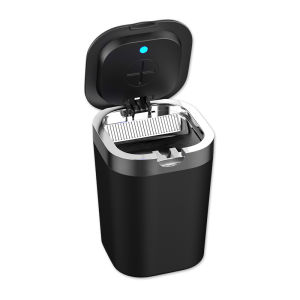 MENGDAO | Custom Fit Car Ashtray with LED Anti-Ash