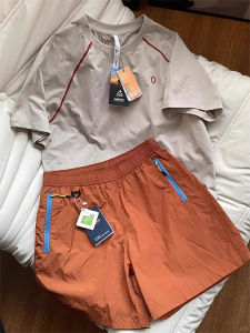 Quần Short Thể Thao Ngoài Trời Thoáng Khí Nhanh Khô Cho Nam Mùa Hè Quần Chạy Bộ Thể Dục Năm Phần Khóa Kéo Quần Dài Thường Ngày